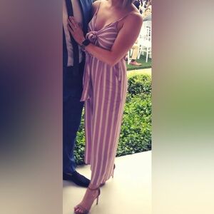 Pink Lily Jumpsuit